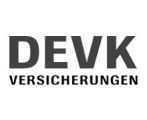 Logo DEVK Versicherungen (s/w)