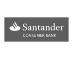 Logo Santander Consumer Bank (s/w)