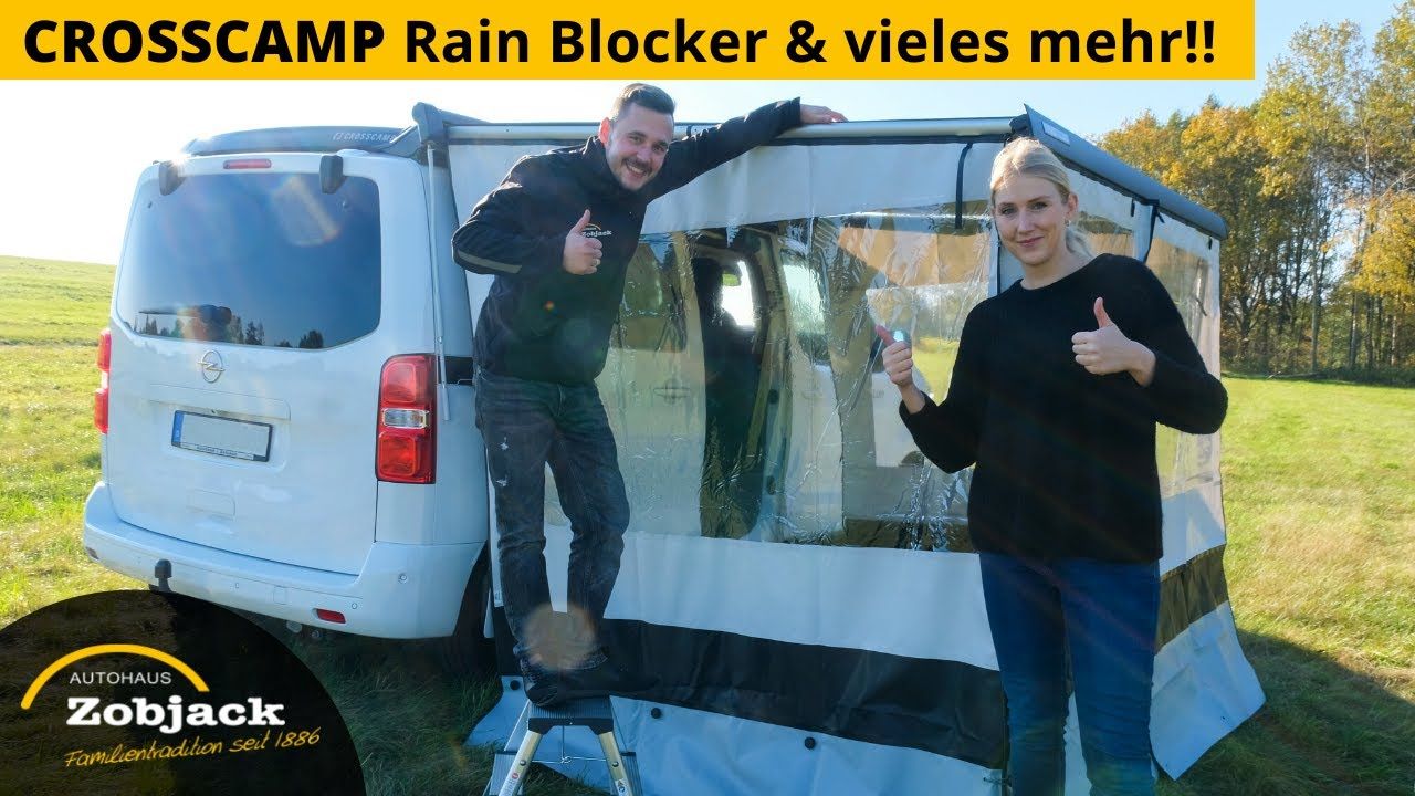CROSSCAMP Rain Blocker-Aufbau & Zubehör-Empfehlungen | 2021 | Autohaus Zobjack
