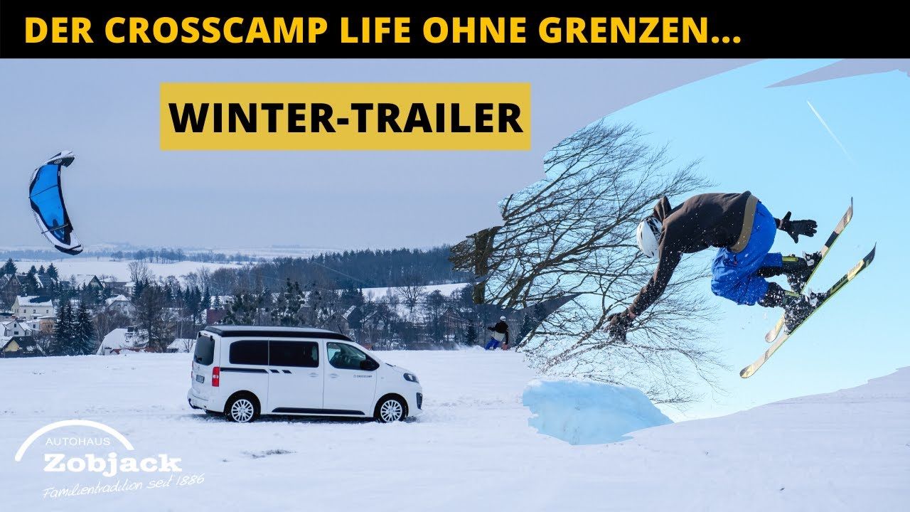 CamperVan CROSSCAMP Life [Winter-Trailer] | NO LIMITS | 2021 | Autohaus Zobjack