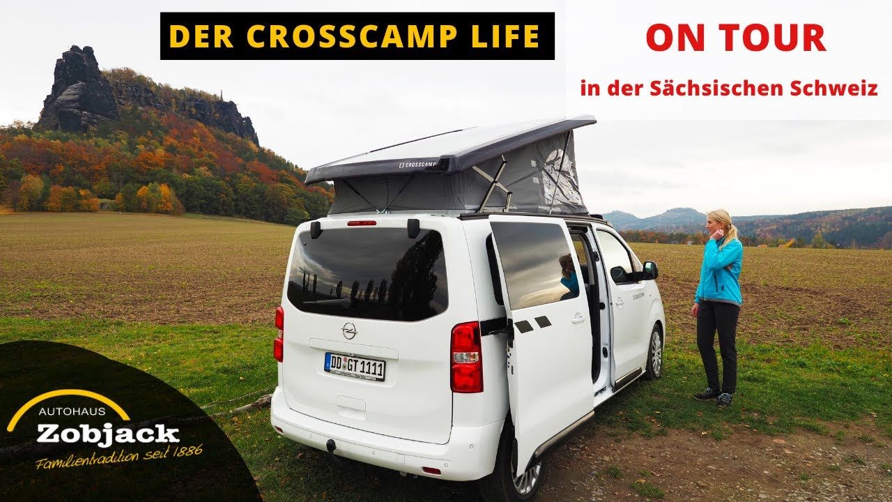 CamperVan CROSSCAMP Life in der Sächsischen Schweiz [Trailer] | 2020 | Autohaus Zobjack