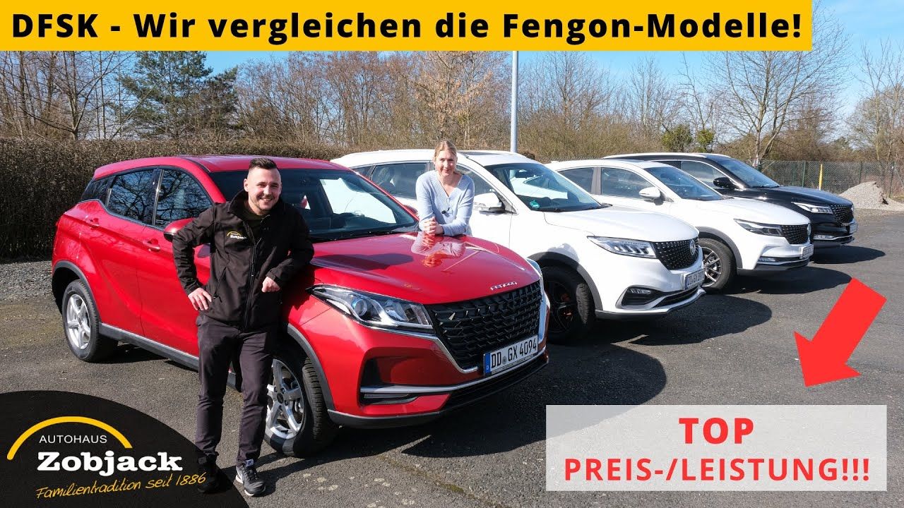 DFSK Fengon 500, 580, 5 & 7 kompakt vorgestellt! [TOP-Preis-/Leistung!!] | 2023 | Autohaus Zobjack