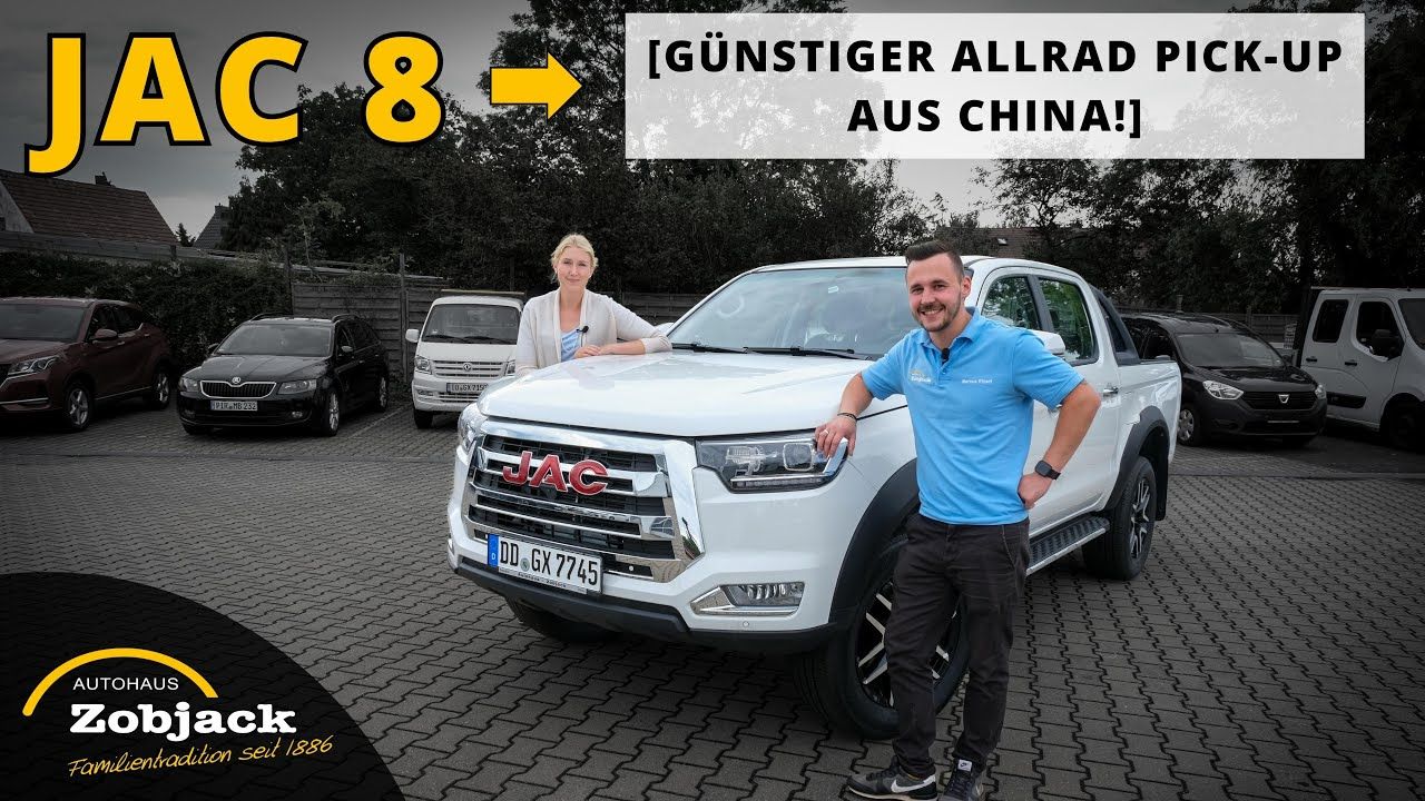 Vorschaubild: JAC 8 (Pro) [ Allrad Pick-up zum super Preis!] | 2023 | Autohaus Zobjack